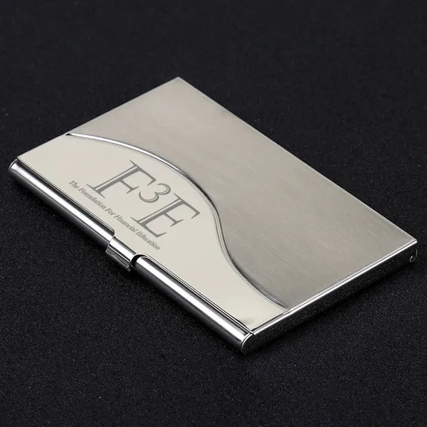 Metal Business ID Credit Card Case