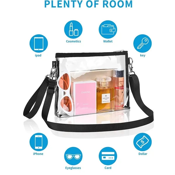Clear Crossbody Purse Bag