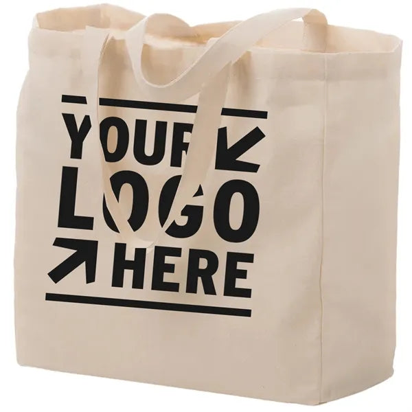 Printed Cotton Canvas Tote Bag (13"x5"x13")