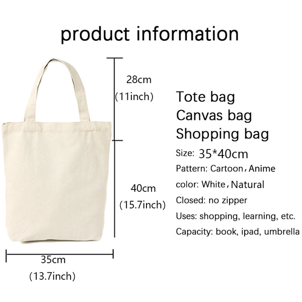 10oz Cotton Canvas Tote Bag