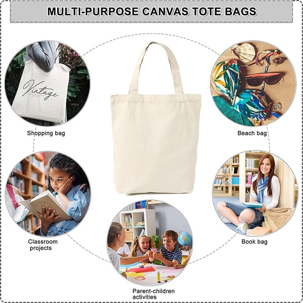 10oz Cotton Canvas Tote Bag