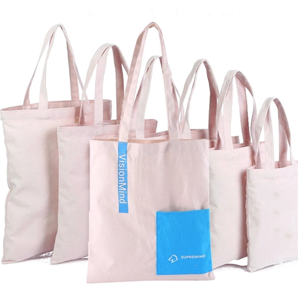 10oz Pocket Canvas Tote Bag