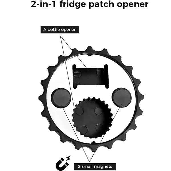 Logo Magnetic Beer Cap Bottle Openers