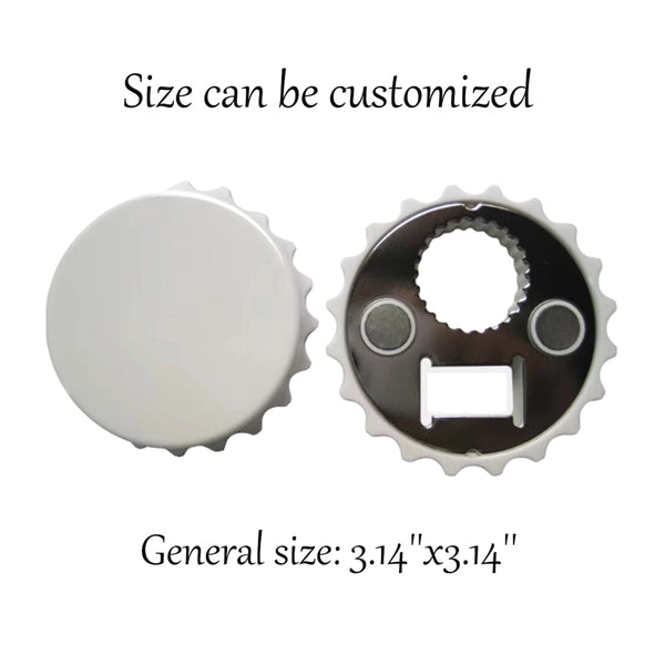 Logo Magnetic Beer Cap Bottle Openers