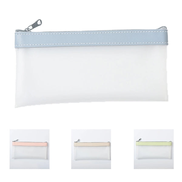 Frosted Clear Pencil Case Pen Bag Waterproof Matte Pouch