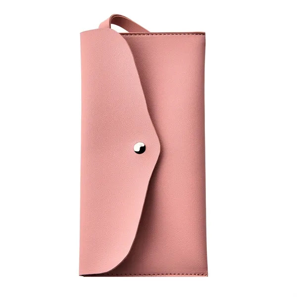Leather Makeup Brush Pouch Cosmetic Storage Envelope Bag
