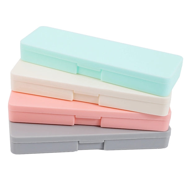 Multi Pen Pencil Case PP Plastic Frosted Stationery Box