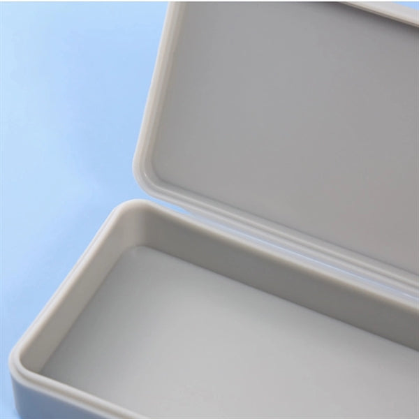 Multi Pen Pencil Case PP Plastic Frosted Stationery Box
