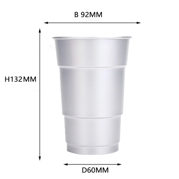 17 Oz Custom Stadium Aluminum Cup