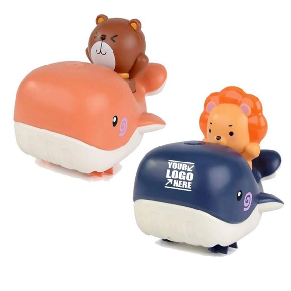 Swimming Whale Water and Land Amphibious bath Toy