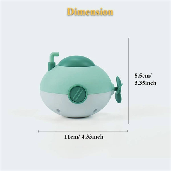 Submarine Clockwork Bathtub Toy for Toddlers