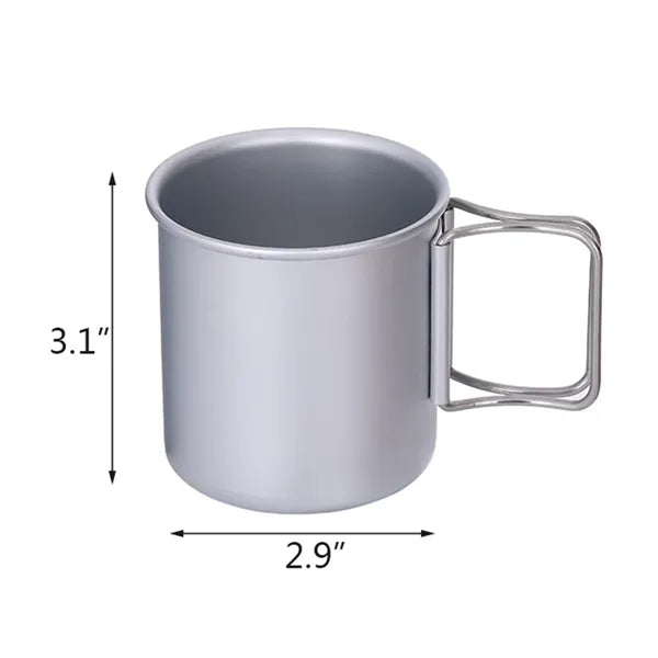 Outdoor Foldable Handles Camping Cup