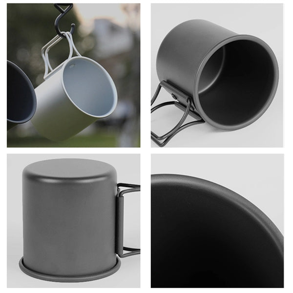 Outdoor Foldable Handles Camping Cup