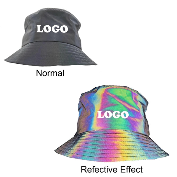 Rainbow Reflective Bucket Hat