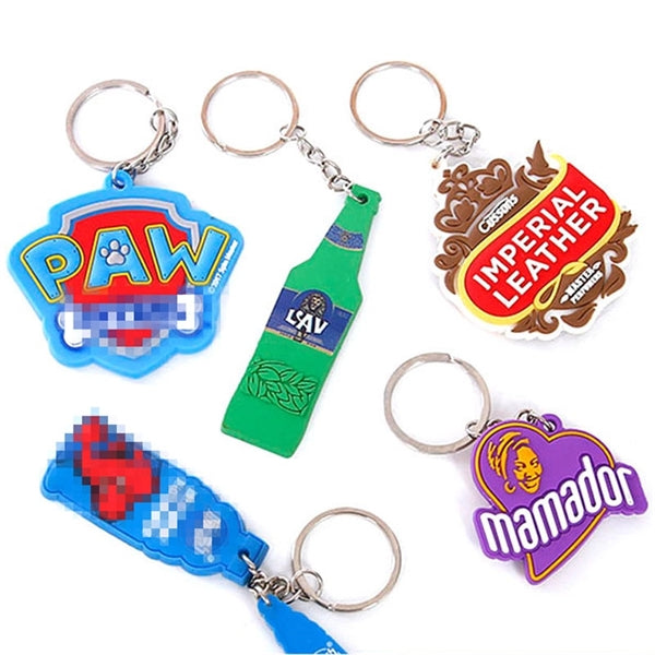 3D PVC Keychain
