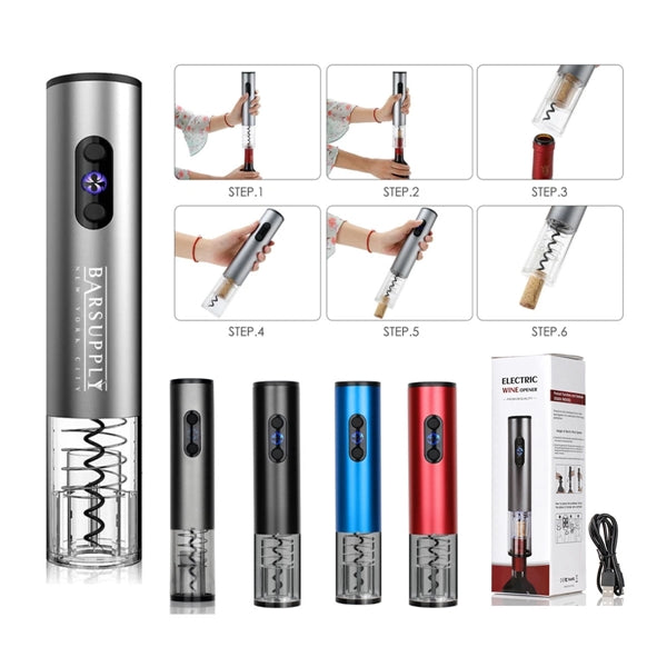 Rechargeable Electric Wine Bottle Opener