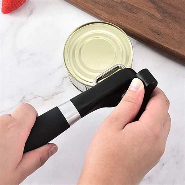 Smooth Edge Cut Manual Safe Can Opener With Knob And Handle