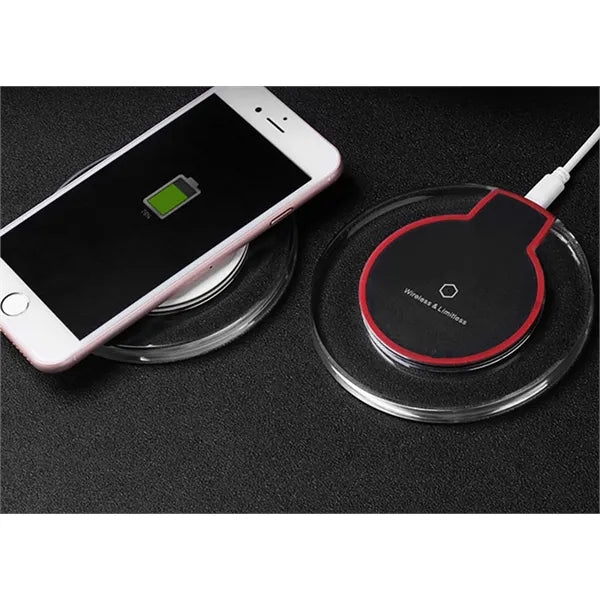 Clear Wireless Phone Charger