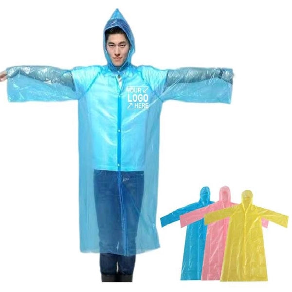 Heavy Duty Rain Ponchos w/ Your Logo