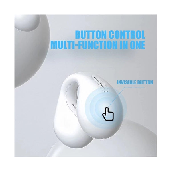 Wireless Ear Clip Bone Conduction Headphones