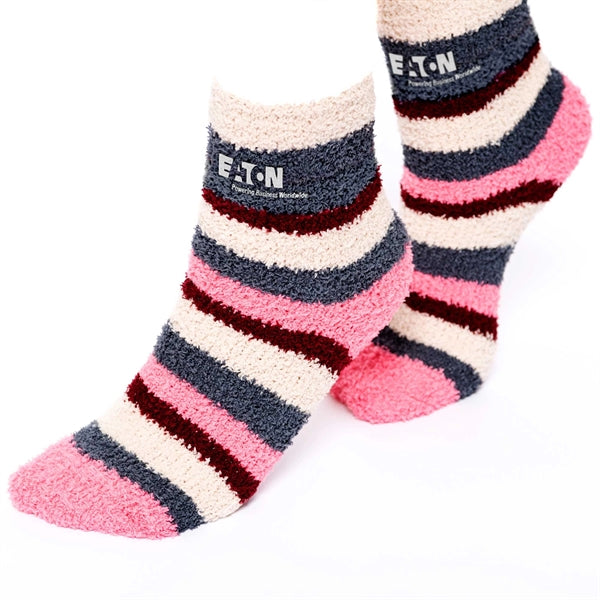Fluffy Non-Slip Jacquard Grip Socks