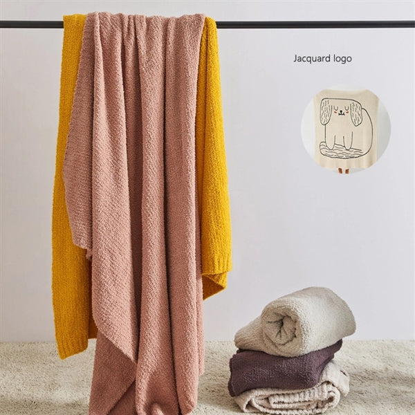 Knitted Throw Blanket Super Soft Warm Lightweight Fluffy