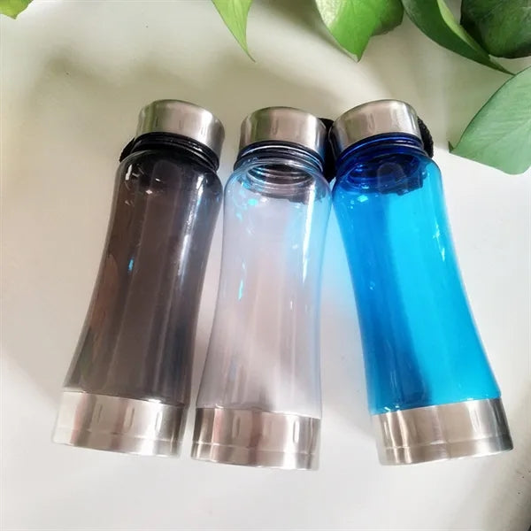 500ML 17oz Tritan Water Bottle with Wide Mouth Lid