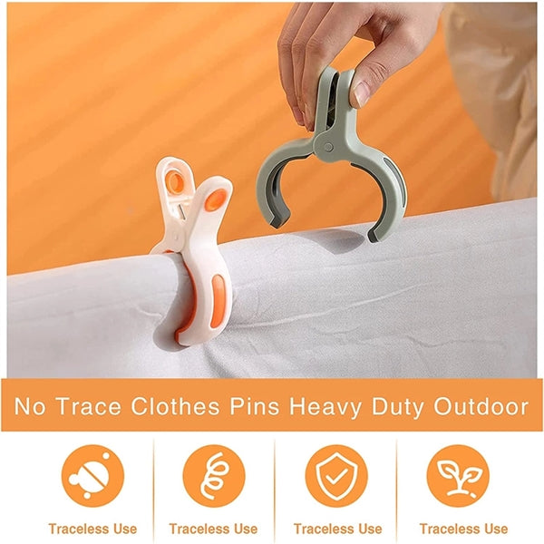 Plastic Strong Beach Towel Chair Clips