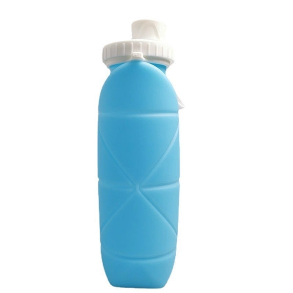 Collapsible Silicone Water Bottle-20oz