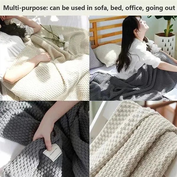Tassel Throw Blanket