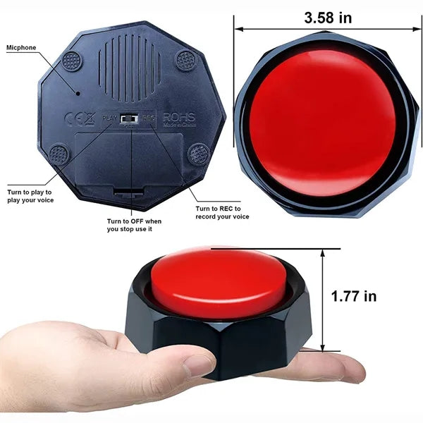Voice Recording Talking Speaker Button