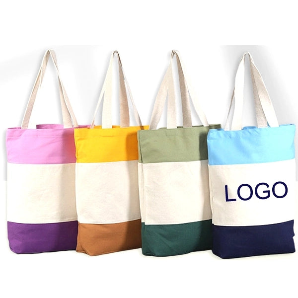 Plain 12 oz.Cotton Canvas Tote Bags