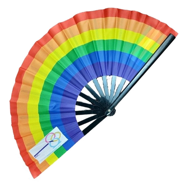 Printed Folding Fabric Cloth Advertising Hand Fan