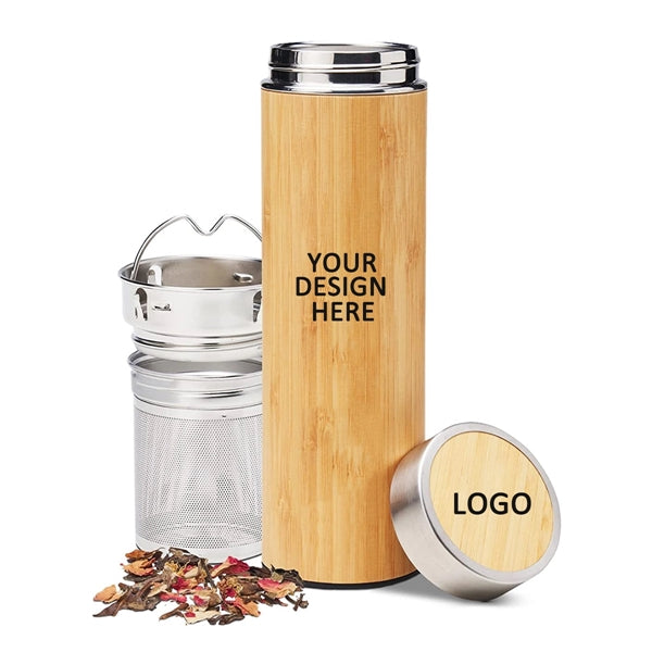Bamboo Tea Tumbler