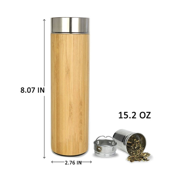 Bamboo Tea Tumbler