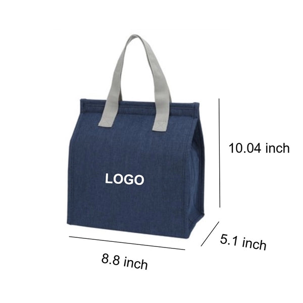 Oxford Insulated Lunch Cooler Bag Outdoor Picnic Bento Tote