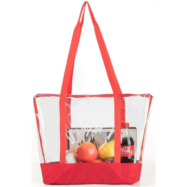 Stadium Approved Clear Tote Bag (19" X 14" X 5.7")