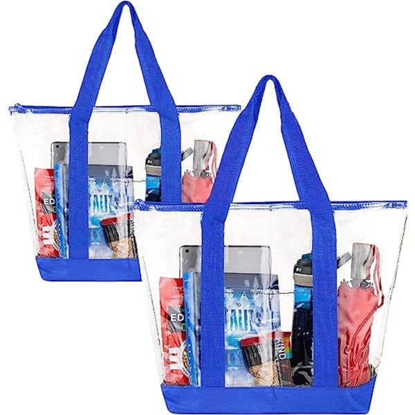Stadium Approved Clear Tote Bag (19" X 14" X 5.7")