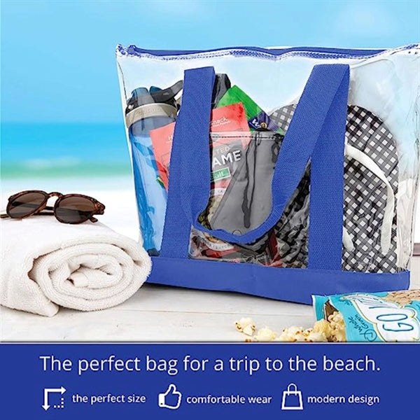 Stadium Approved Clear Tote Bag (19" X 14" X 5.7")