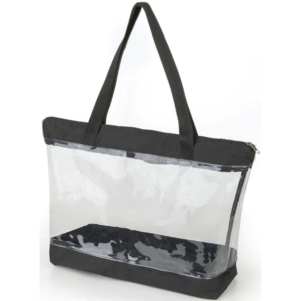 Clear PVC Transparent Shoulder Tote Bag