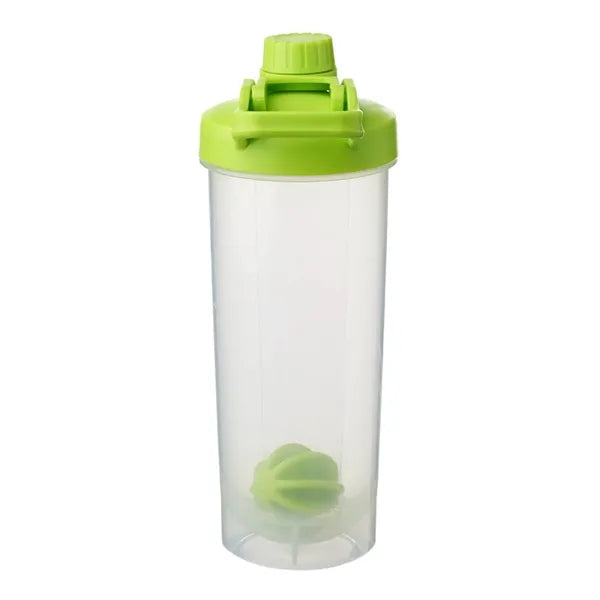 Plastic 24 Oz Shaker Bottles With Mixer