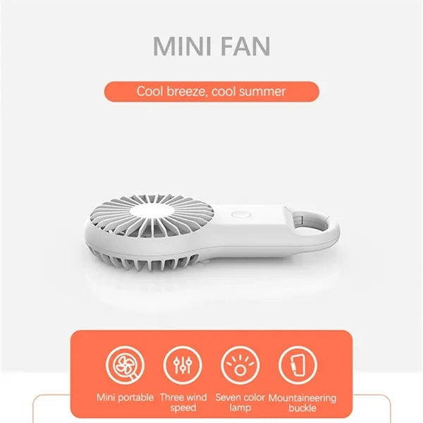 Mini Portable Rechargeable Pocket Fan