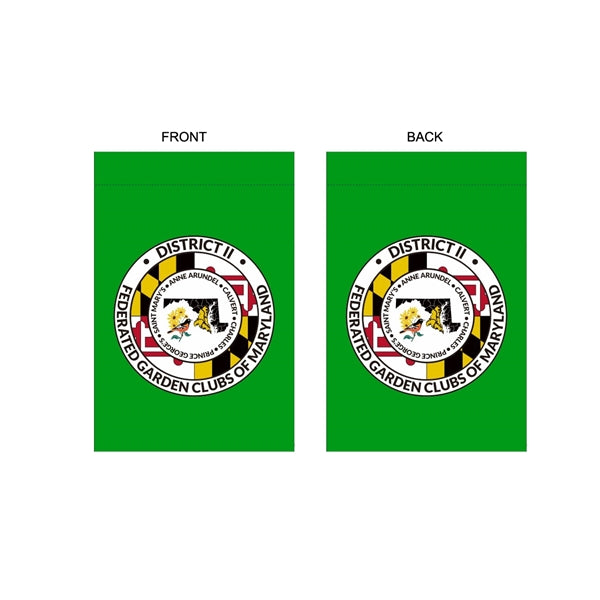 Double Sided Garden Flag 12 x 18