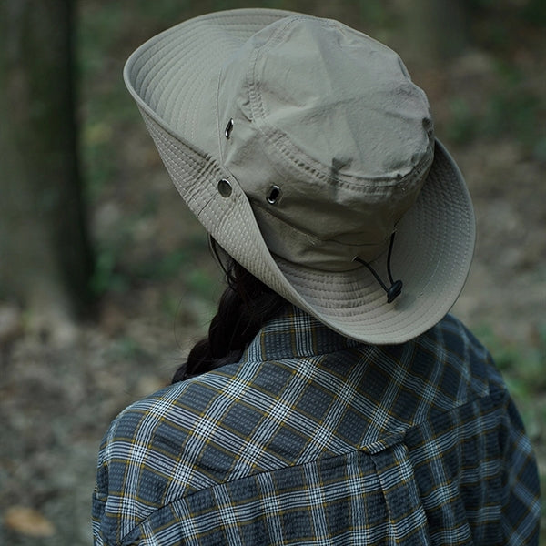 Quick Drying Drawstring Fisherman Hat