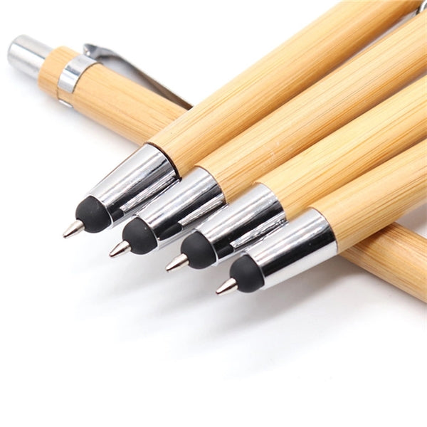 Eco-friendly Bamboo Touch Screen Ballpoint Pen