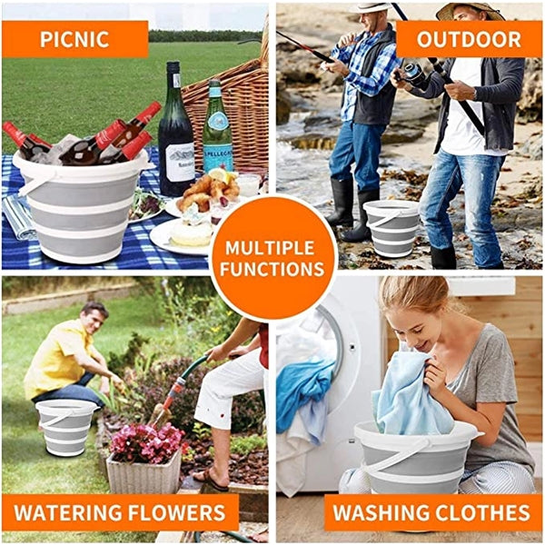 Plastic Collapsible Bucket