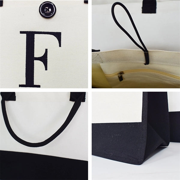 Stylish Waterproof Canvas Tote Bag