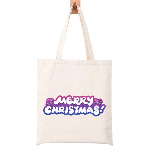 8oz 100% Natural Cotton Tote Shopping Bag