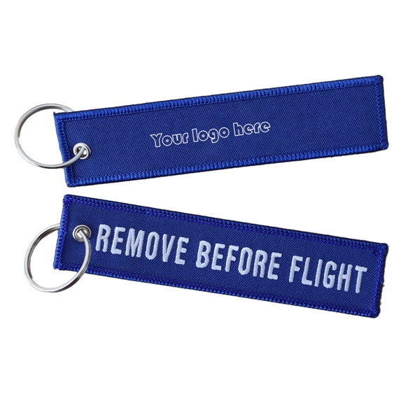 Embroidered Keychain Tag