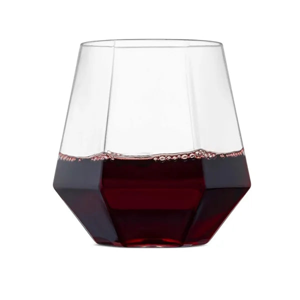 12Oz Plastic Wine Glasses